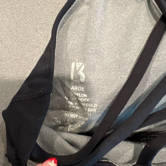 Buff bunny Black Strappy Sports Bra - Picture 6 of 6